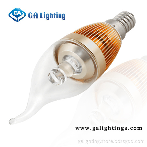 E14/E17 3W/4W LED Candle Light Lamp